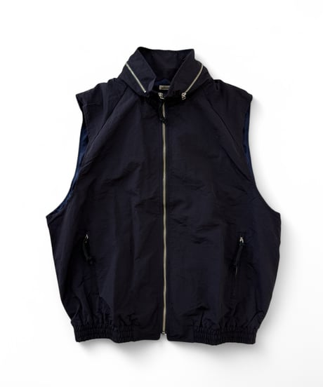 【SALE】 refomed / JACKE NYLON VEST -NAVY-