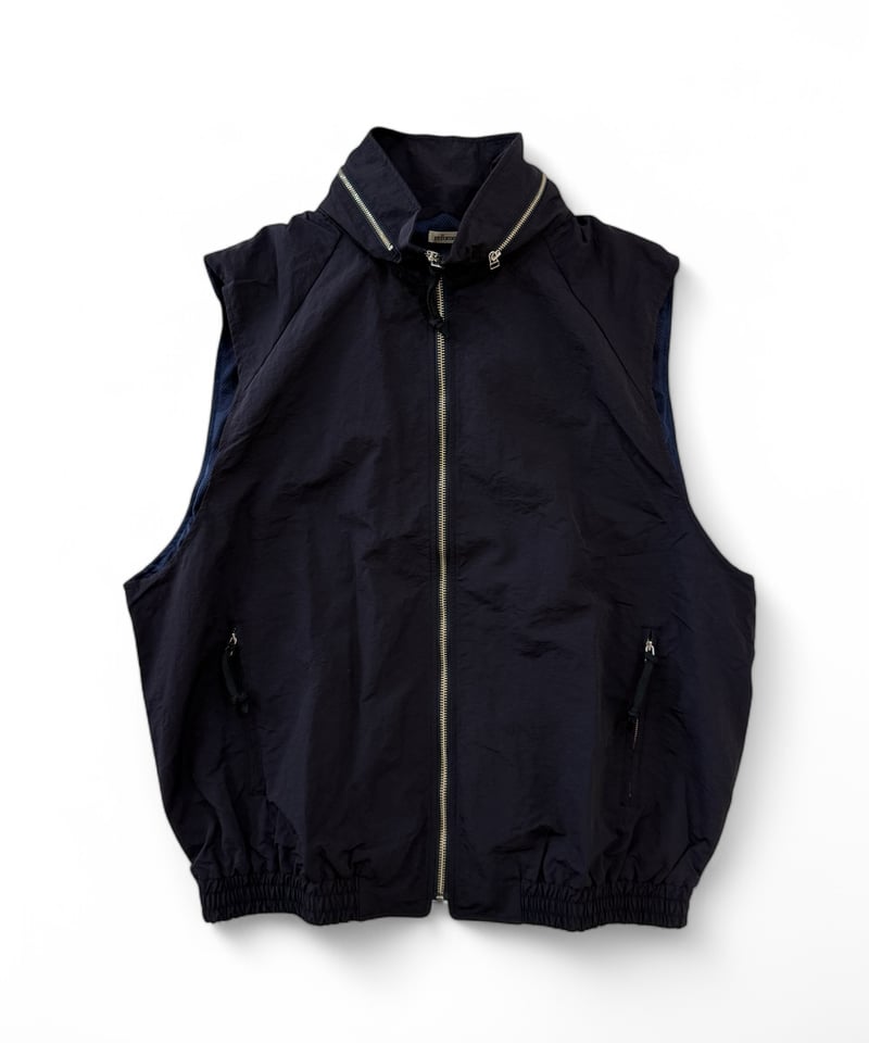 残り1点】refomed / JACKE NYLON VEST -NAVY- | YURAGI