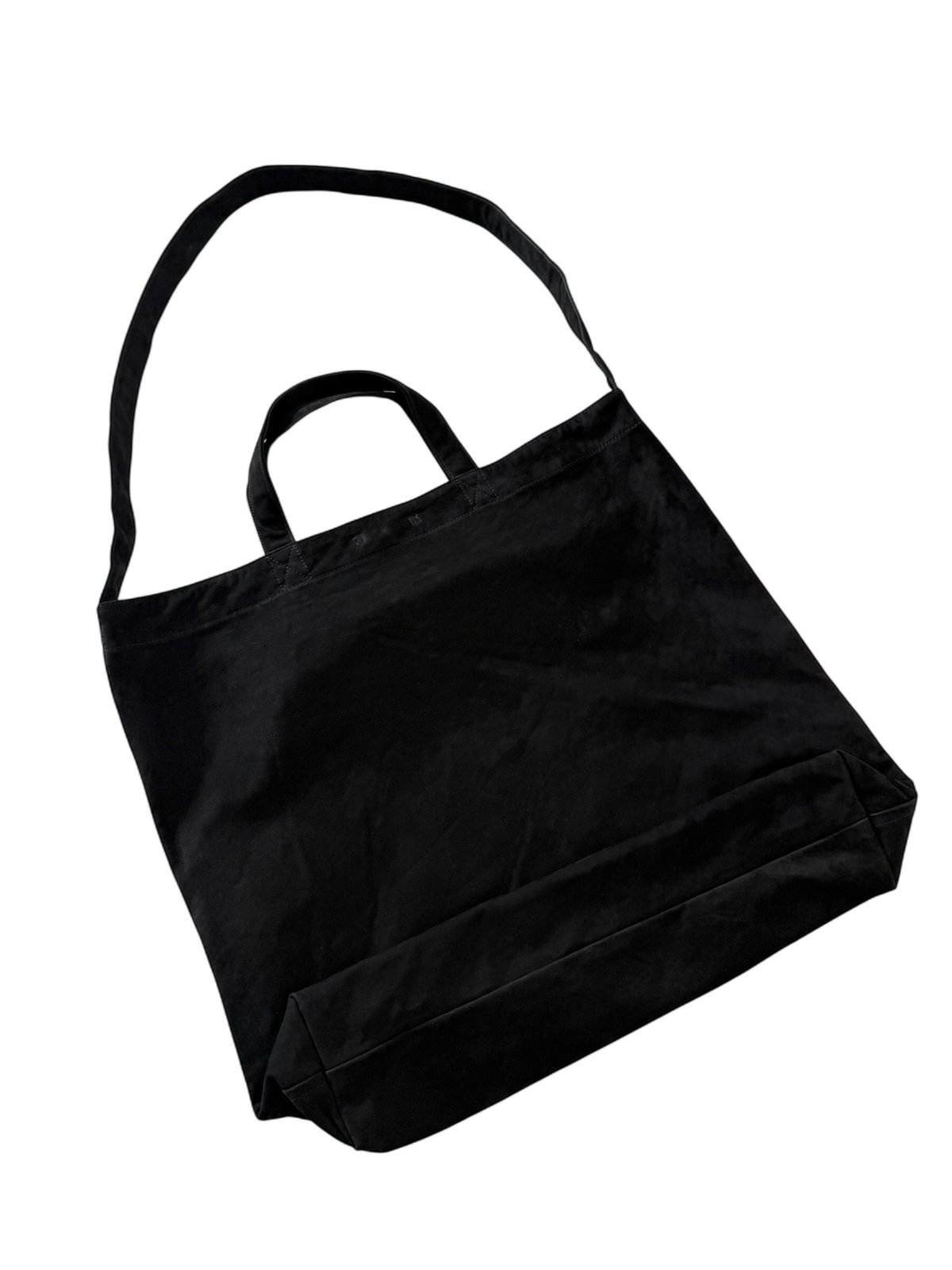 YOKO SAKAMOTO / RESEARCHER BAG LARGE -BLACK NUB