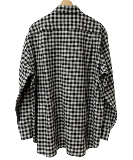 【26SS】 YOKO SAKAMOTO / REGULAR COLLAR SHIRT -GINGHAM-