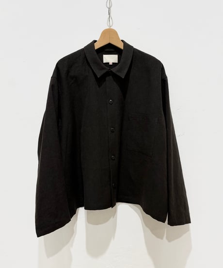 【26SS】 YOKO SAKAMOTO / WORK BLOUSE -BROWN-