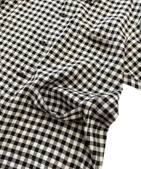 【26SS】 YOKO SAKAMOTO / WORK SHIRT -GINGHAM-