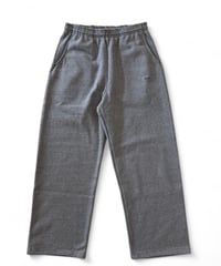 【SALE】 MINE / Wide Relax Sweat Pants -Heather Gray-