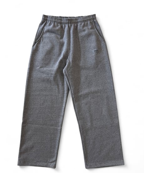【SALE】 MINE / Wide Relax Sweat Pants -Heather Gray-