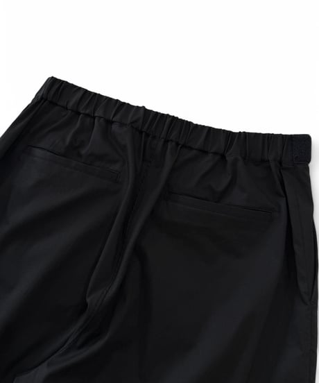 【残り1点】Graphpaper / Solotex Twill Wide Tapered Chef Pants -BLACK-
