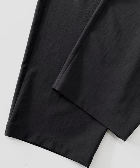 【26SS】 YOKO SAKAMOTO / RELAX EASY PANTS -CHARCOAL GRAY-