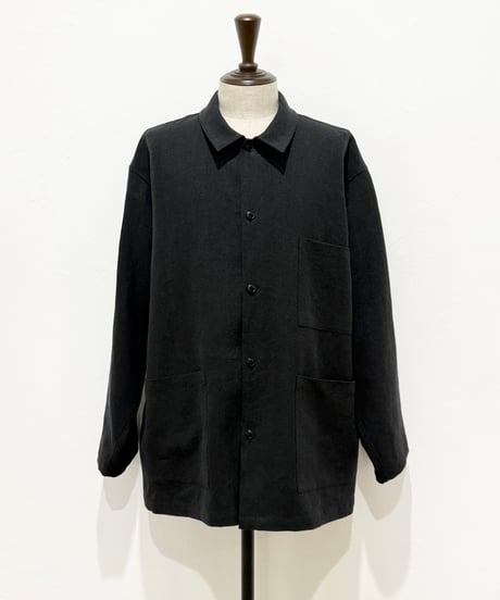 【26SS】 YOKO SAKAMOTO / WORK SHIRT -BLACK-