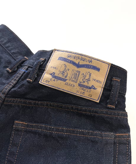 【26SS】 SHINYAKOZUKA / WASHED ORDINARY CITY LOOSE(ISSUE#8) -INDIGO-