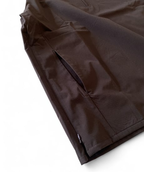 RYOGEN/ DEADLEAF RAGLAN HALFZIP SHIRT -DL.BROWN-