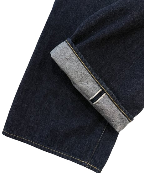 YOKO SAKAMOTO / 5POCKET BAGGY PANTS "ONE WASH" -INDIGO-