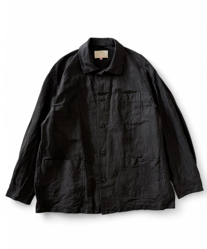 YOKO SAKAMOTO / WORK SHIRT -SUMI INK- | YURAGI YOKO SAKAMOTO / WORK SHIRT -SUMI INK- | YURAGI