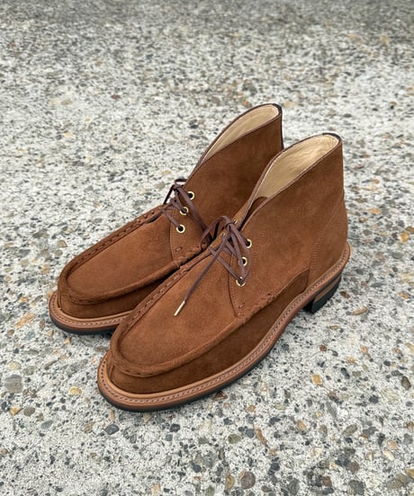 【26SS】 Post Production / HUNT MOCASIN -BROWN-