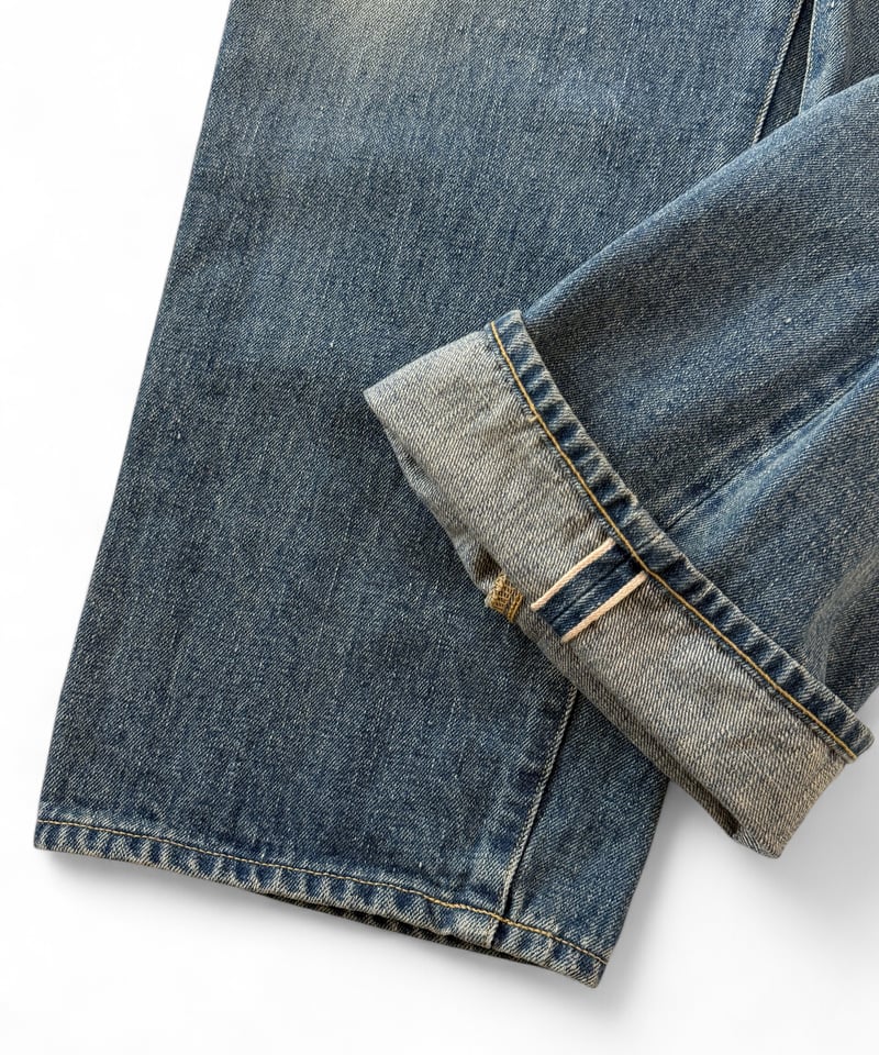 YOKO SAKAMOTO / 5POCKET EASY PANTS -FADE INDIGO