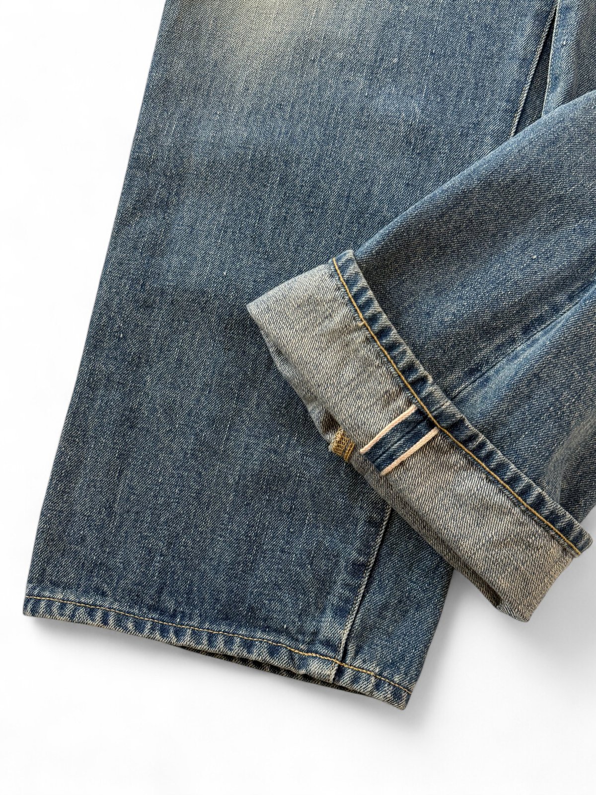YOKO SAKAMOTO / 5POCKET EASY PANTS -FADE INDIGO