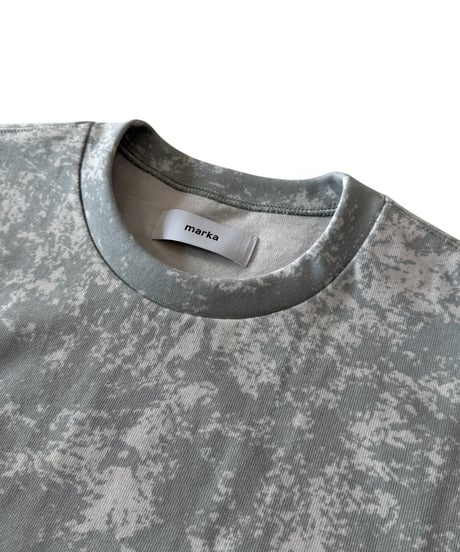 marka / RECYCLE SUVIN ORGANIC COTTON KNIT BALL GAMES TEE -WHITE CAMO-