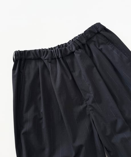 【26SS】 YOKO SAKAMOTO / DOUBLE PLEATED WIDE EASY PANTS -BLACK-