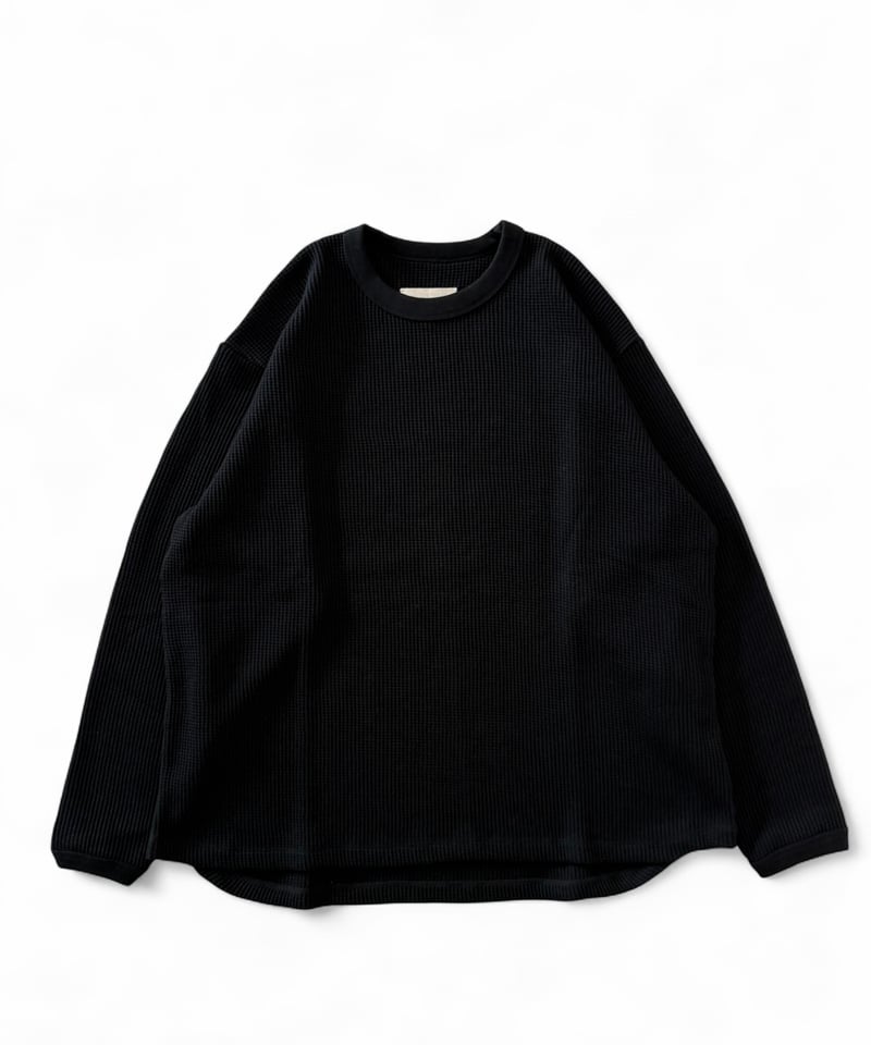 YOKO SAKAMOTO / CREW NECK PULLOVER -BLACK- | YU