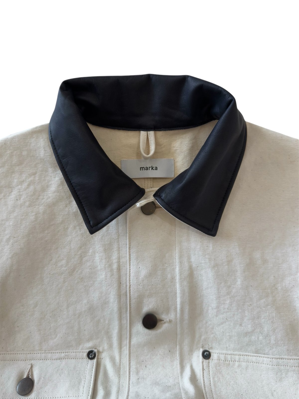 marka / ORGANIC COTTON CANVAS ENGINEERED JACKET