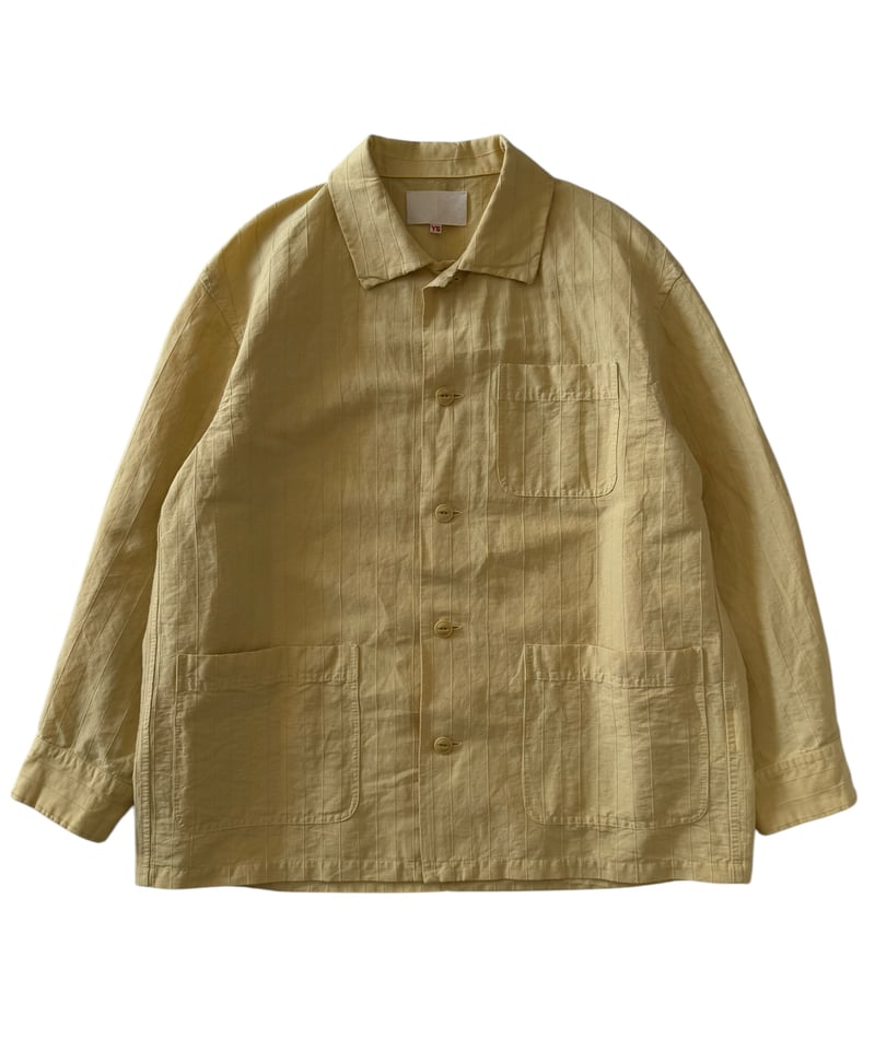 YOKO SAKAMOTO / WORK SHIRT -YELLOW- | YURAGI YOKO SAKAMOTO / WORK SHIRT -YELLOW- | YURAGI