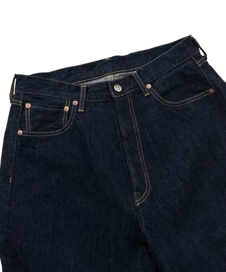 YOKO SAKAMOTO / 5POCKET BAGGY PANTS "ONE WASH" -INDIGO-