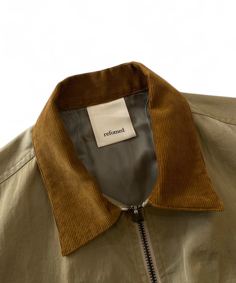 refomed / DOKA Nylon Jacket -BEIGE- | YURAGI refomed / DOKA Nylon Jacket -BEIGE- | YURAGI