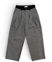 Urig / DUO FABRICS SCHADEN 3TUCK PANTS HL -DUO-