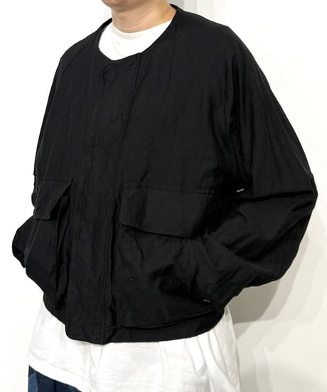 【26SS】 marka / HUNTING JACKET -BLACK-