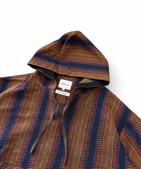 【SALE】 NICHOLAS DALEY / HOODED PULLOVER -SONIC JACQUARD-