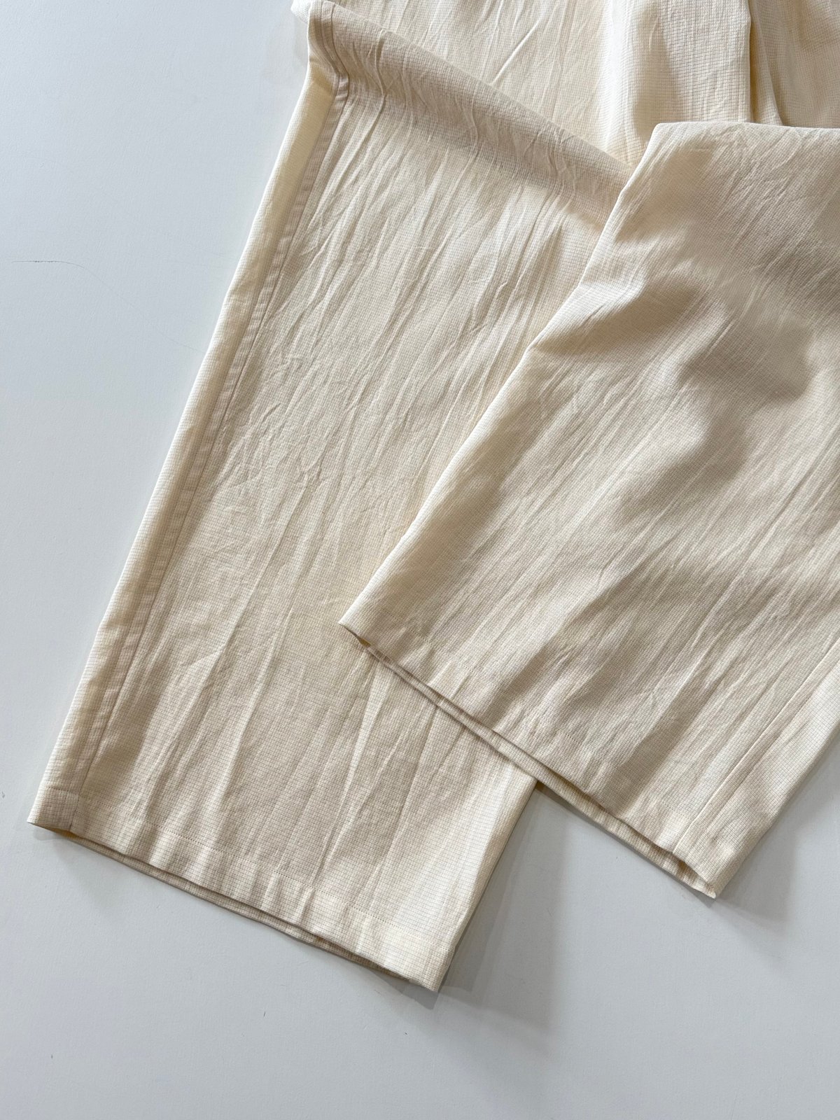 26SS】 YOKO SAKAMOTO / UTILITY EASY PANTS -ECRU