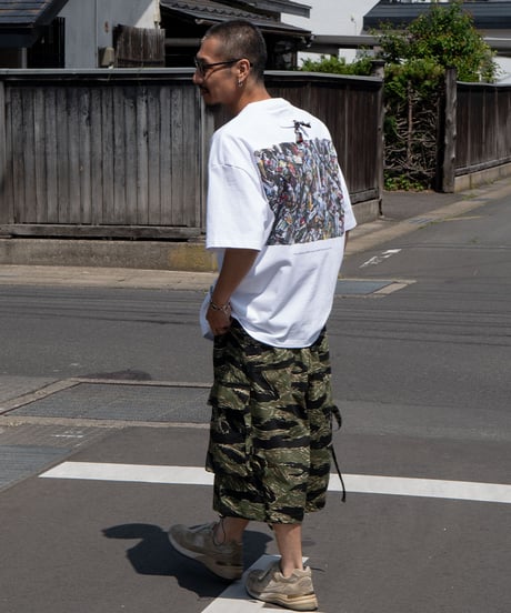 【26SS/残り1点】 TENHALF / CARGO SHORT PANTS -TIGER-