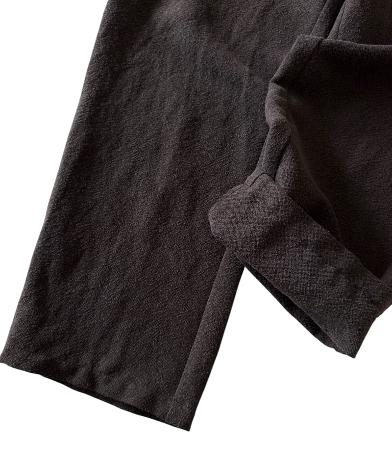 YOKO SAKAMOTO / STANDARD EASY PANTS -BROWN- | Y YOKO SAKAMOTO / STANDARD EASY PANTS -BROWN- | Y