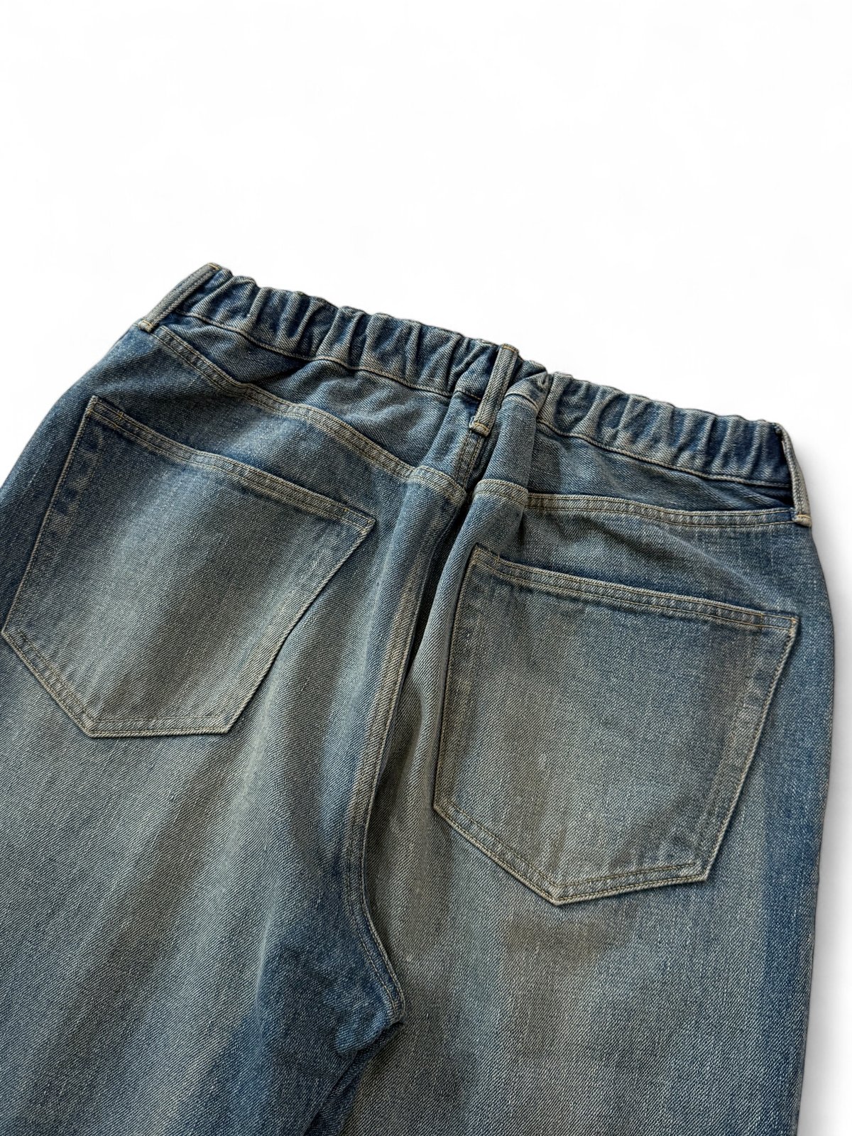 YOKO SAKAMOTO / 5POCKET EASY PANTS -FADE INDIGO