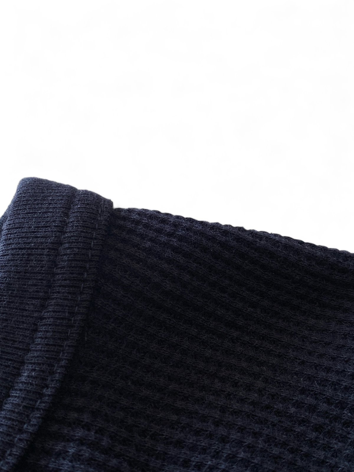 Graphpaper / Waffle L/S Crew Neck Tee -NAVY- |