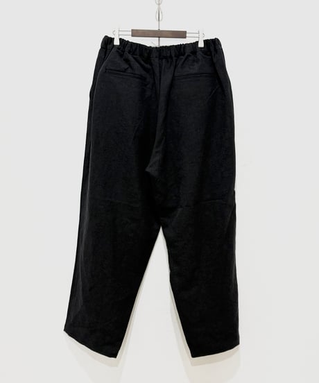 【26SS】 YOKO SAKAMOTO / WIDE EASY PANTS -BLACK-