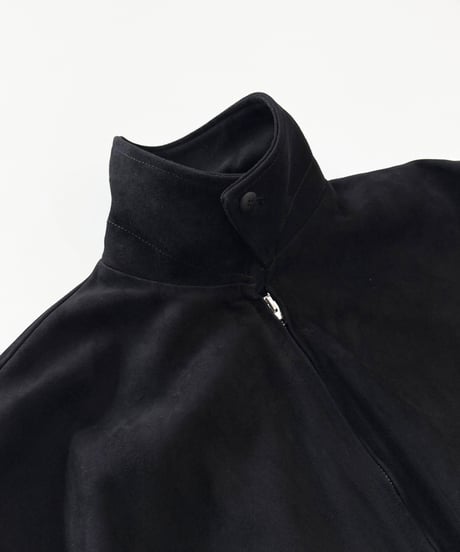 【26SS】 YOKO SAKAMOTO / ZIP BLOUSON -BLACK SHEEP SUEDE-