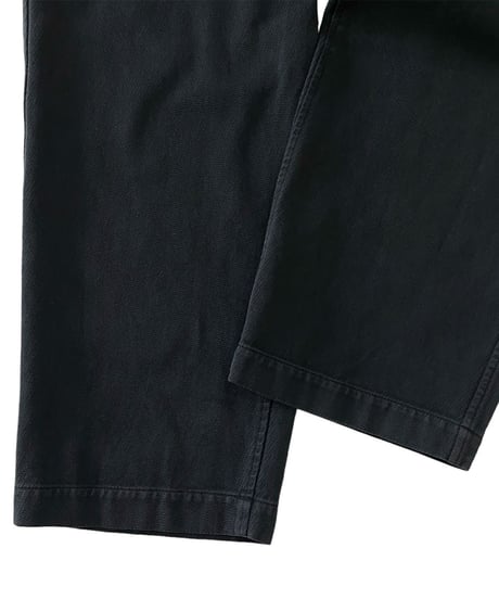 YOKO SAKAMOTO / Work Wide Trousers -BLACK-
