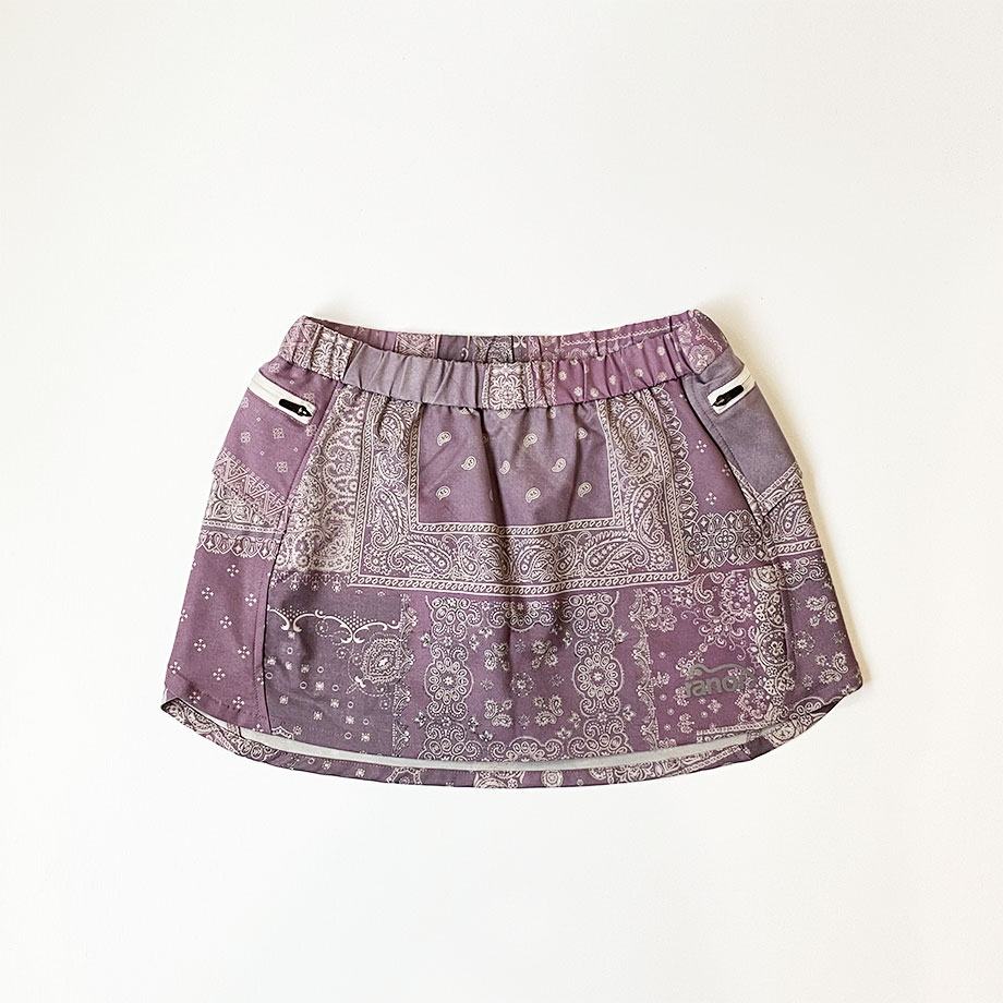 ranor / BANDANA SKIRT WITH INNER -SAND PURPLE- 