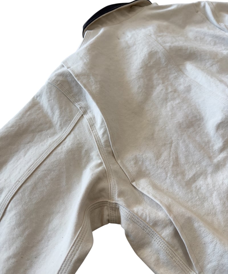 オーガニックコットンキャンバス / エンジニアードジャケット, White オーガニックコットンキャンバス / エンジニアードジャケット, White