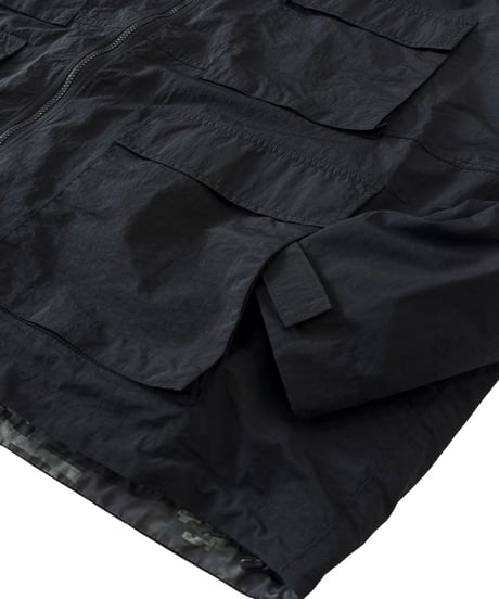 【26SS】 TENHALF / REVERSIBLE MOUNTAIN PARKER -BLACK-