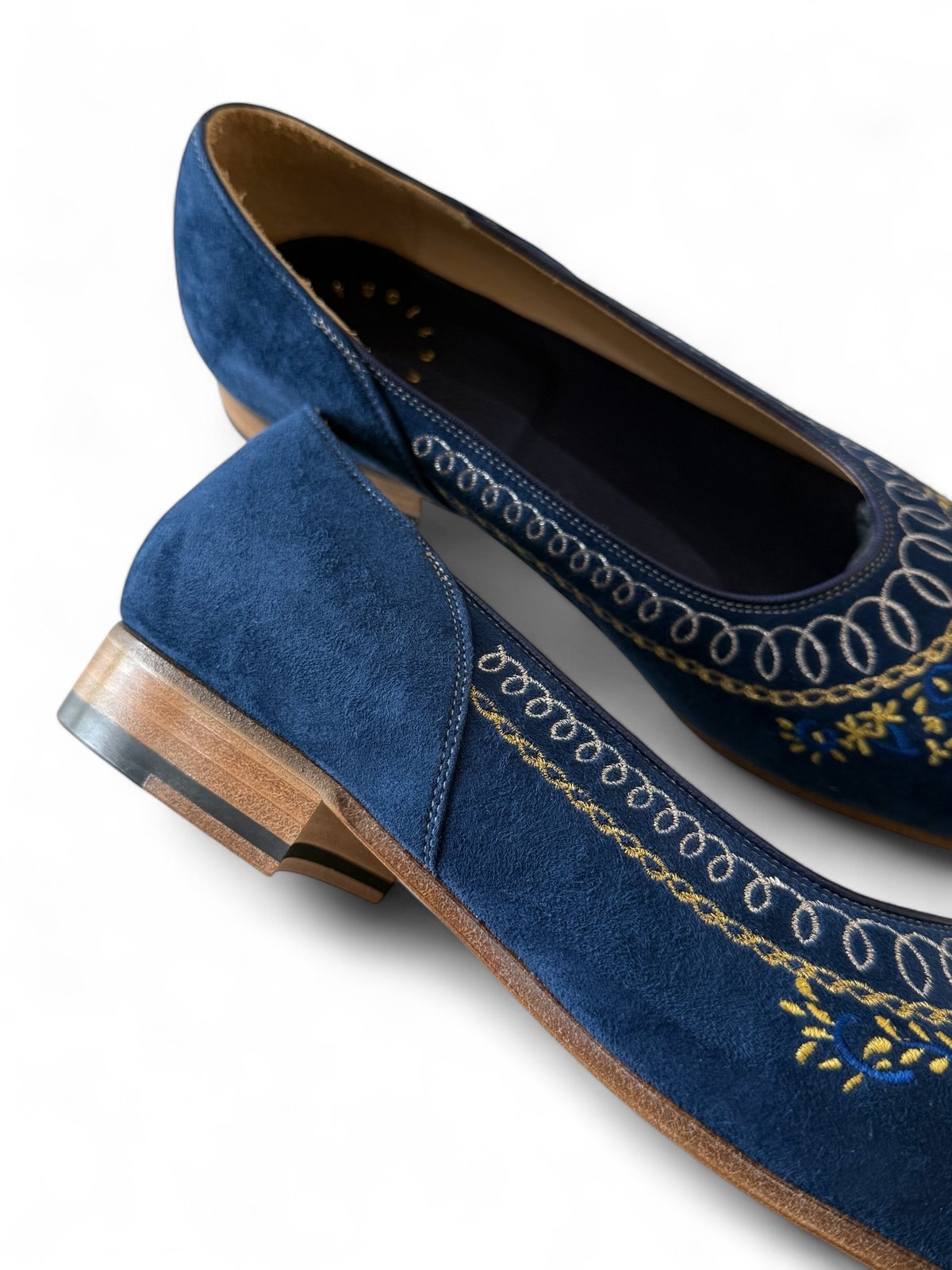 残り1点】Post Production / Dress Pumps Embroidery 