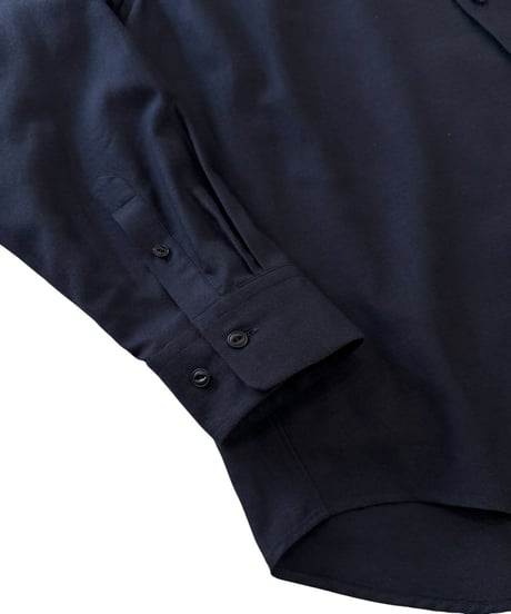 【26SS】 YOKO SAKAMOTO / OPEN COLLAR SHIRT -NAVY-