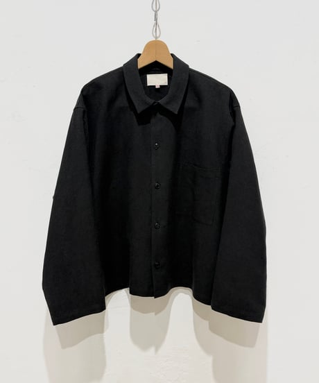 【26SS】 YOKO SAKAMOTO / WORK BLOUSE -BLACK-