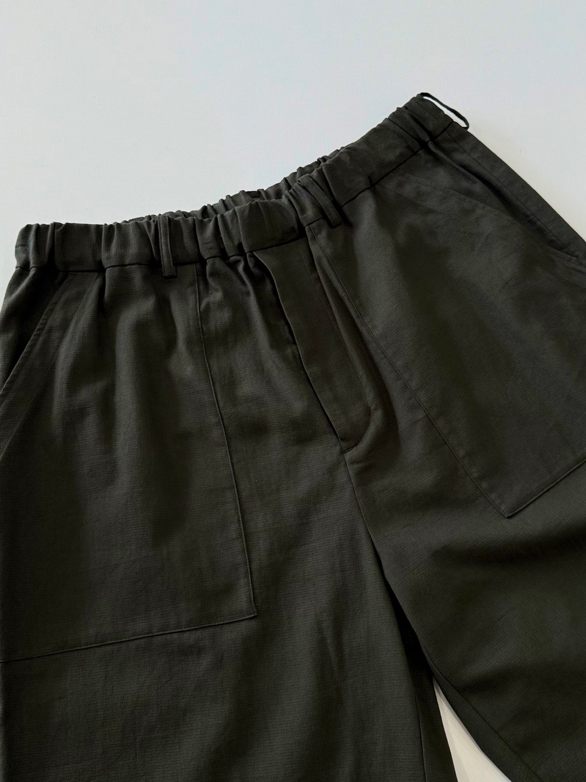 26SS】 YOKO SAKAMOTO / UTILITY EASY PANTS -OLIV
