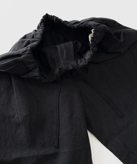 【26SS】 YOKO SAKAMOTO / WIDE EASY PANTS -BLACK-