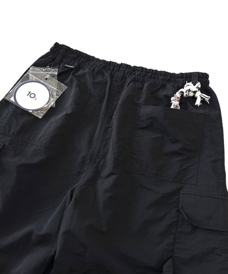 【26SS/残り1点】 TENHALF / REVERSIBLE CARGO PANTS -BLACK-