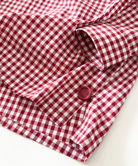 【26SS】 SHINYAKOZUKA / ROOMY SHIRT (ISSUE#8) -RED GINGHAM-