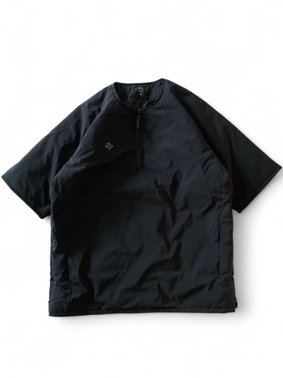 ウォーキング・ランニングウェア ryogen REPEL PADDING H/S TEE RYOGEN/ REPEL PADDING H/S TEE -BLACK- | YURAGI