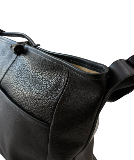 【26SS】 Post Production / 2 POCKET TOTE BAG -BLACK-