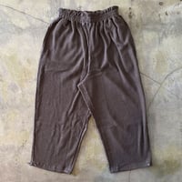 23AW refomed(リフォメッド) AZEAMI THERMAL PANTS BROWN