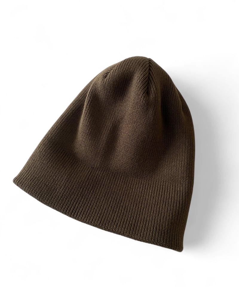 残り1点】YOKO SAKAMOTO / KNIT BIG WATCH CAP -OLIVE
